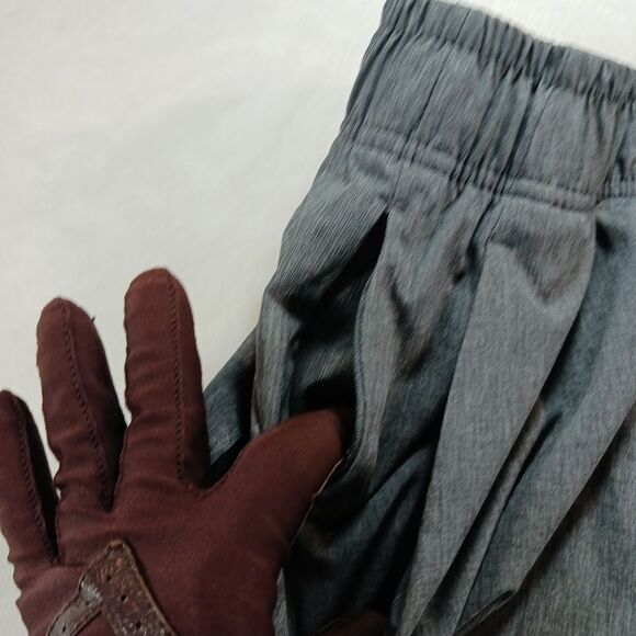 BCG Men's XL Run/ Race Performance Shorts. Gray/ Black Vent Stripe. 3 Pocket.... - Picture 7 of 12